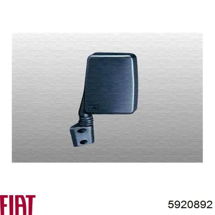 Espejo de retrovisor izquierdo 5920892 Fiat/Alfa/Lancia