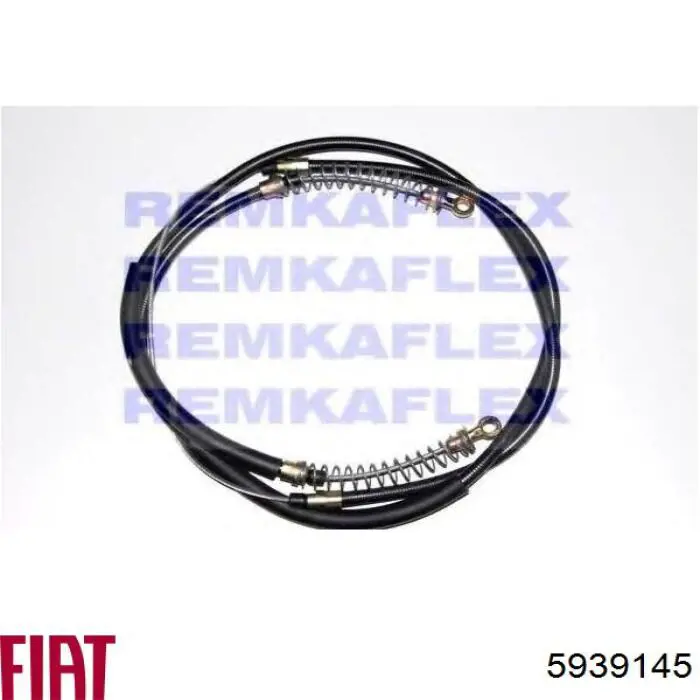 5939145 Fiat/Alfa/Lancia cable de freno de mano trasero derecho/izquierdo
