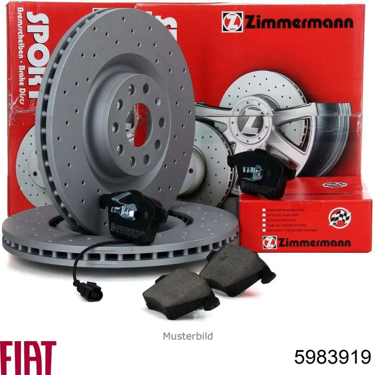 Pastillas de freno delanteras Fiat Tipo 160