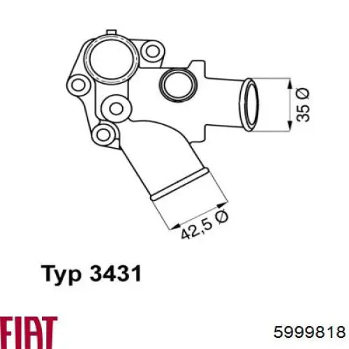Termostato Pierburg TH568780J precio, desde 30,11 EUR