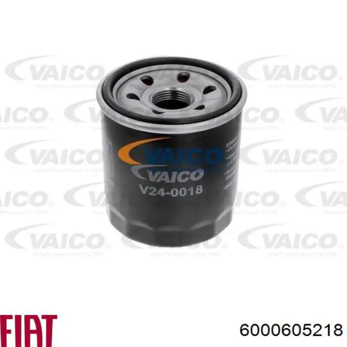 Filtro de aceite 6000605218 Fiat/Alfa/Lancia