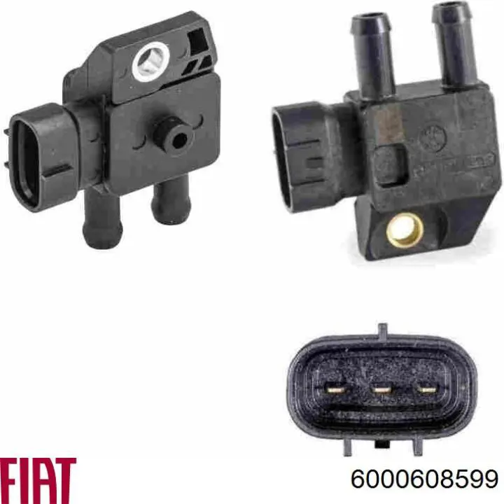 Comprar 6000608599 Fiat/Alfa/Lancia Sensor de presion gases de escape
