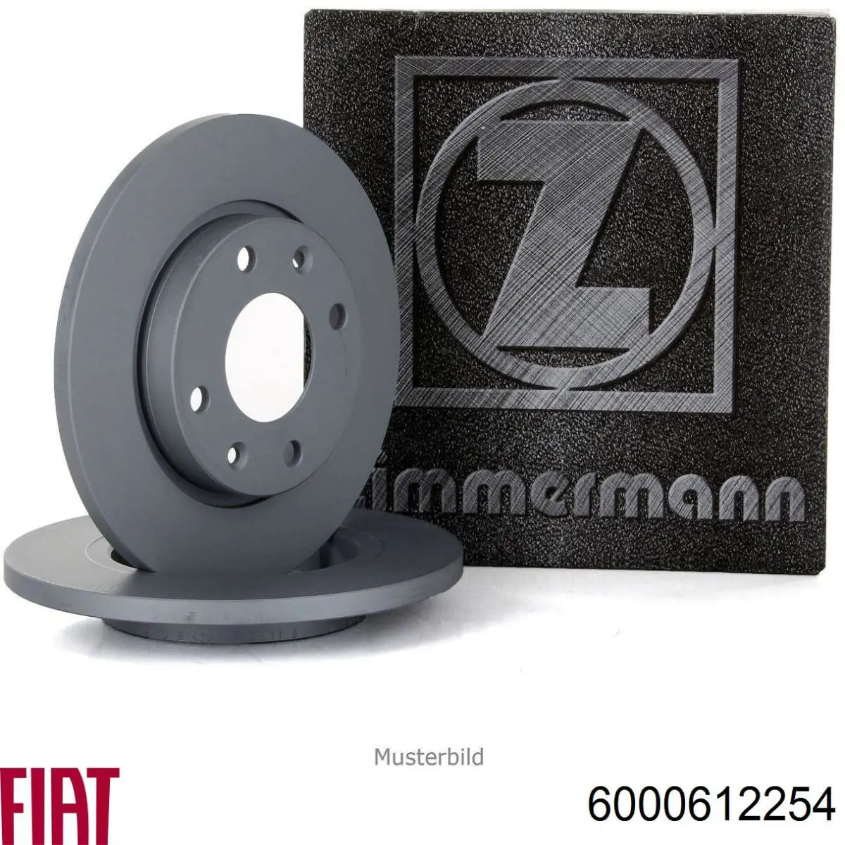 Disco de freno trasero Fiat/Alfa/Lancia 6000612254 precio, desde 48,29 EUR