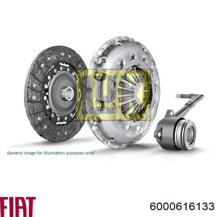 6000616133 Fiat/Alfa/Lancia Embrague motor