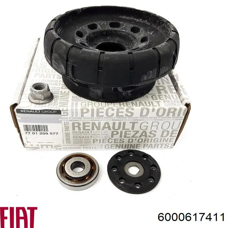 Soporte del amortiguador delantero 6000617411 Fiat/Alfa/Lancia