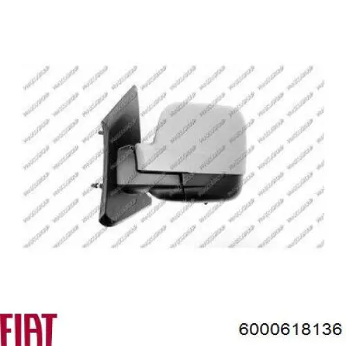 Comprar 963666705R Renault (RVI) Cristal de espejo retrovisor exterior izquierdo