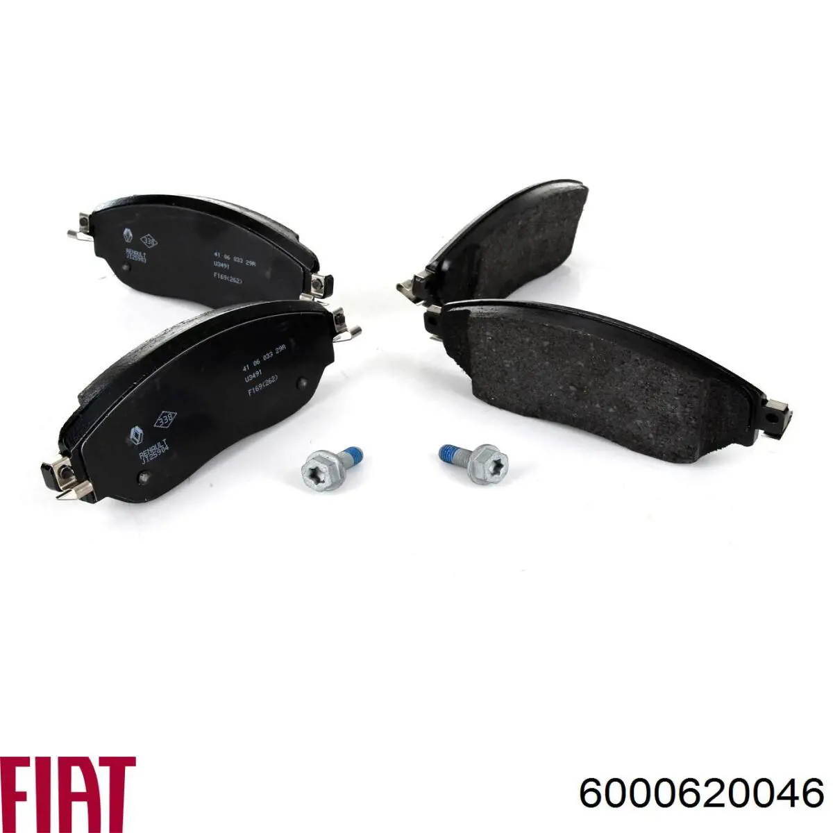 Pastillas de freno 6000620046 Fiat/Alfa/Lancia