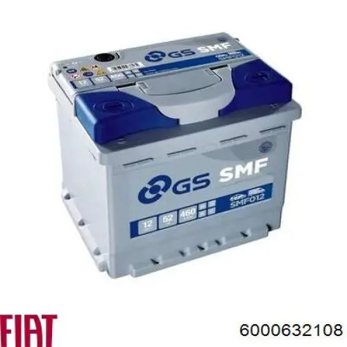 6000632108 Peugeot/Citroen Batería Start-Stop