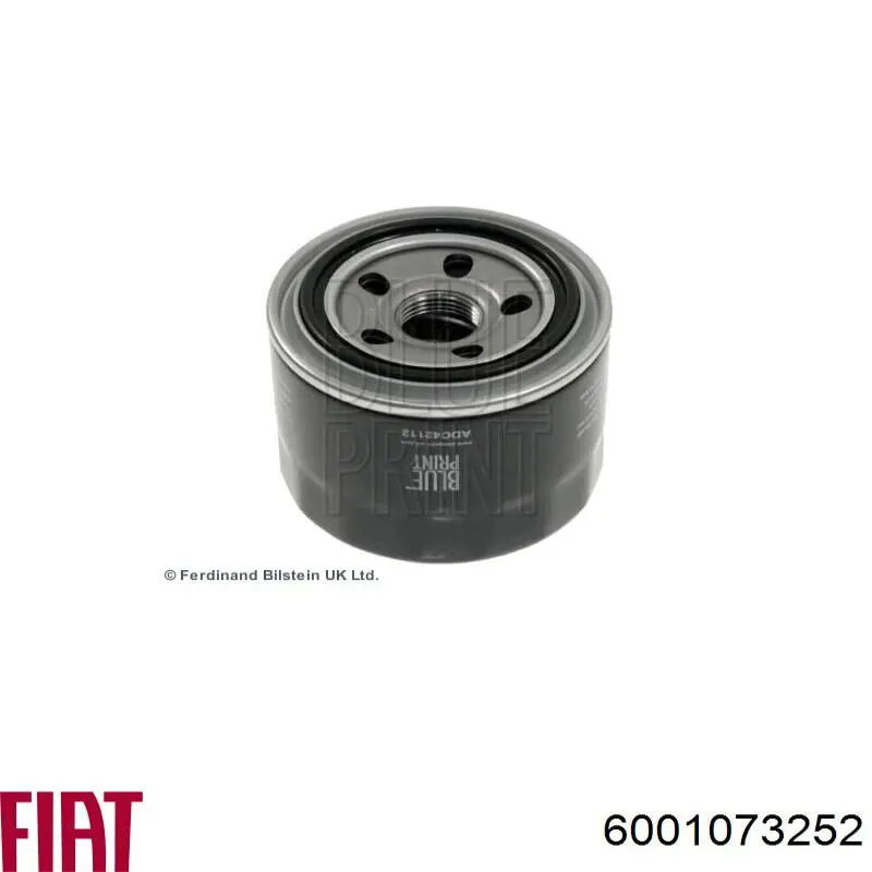 Filtro de aceite Fiat/Alfa/Lancia 6001073252 precio, desde 3,78 EUR