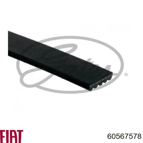 60567578 Fiat/Alfa/Lancia correa trapezoidal