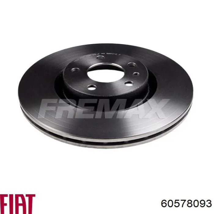 Freno de disco delantero Alfa Romeo 147 937