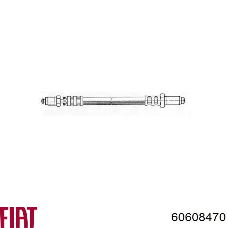 60608470 Fiat/Alfa/Lancia latiguillo de freno delantero