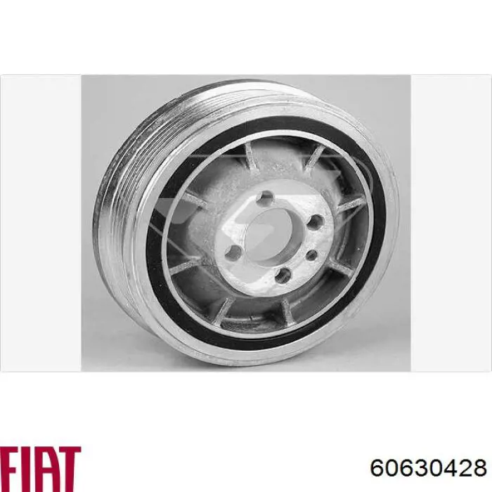 Polea de cigüeñal 55189083 Fiat/Alfa/Lancia