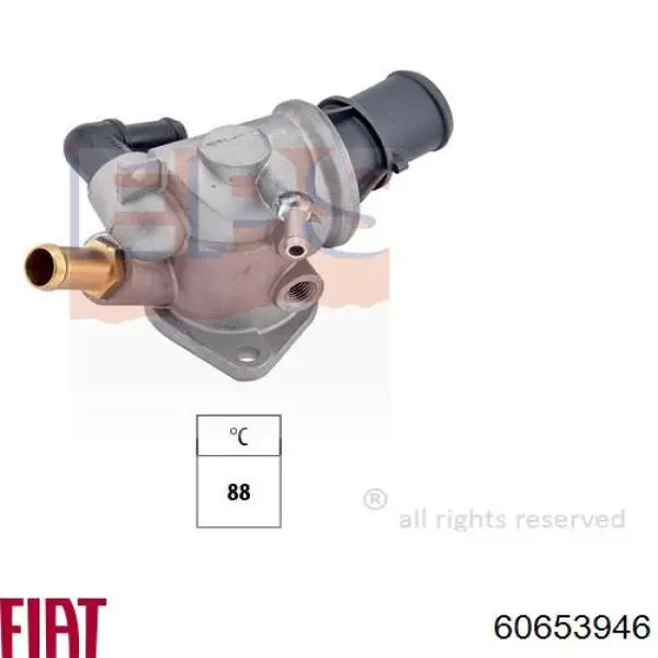 Termostato refrigerante Dayco DT1181H