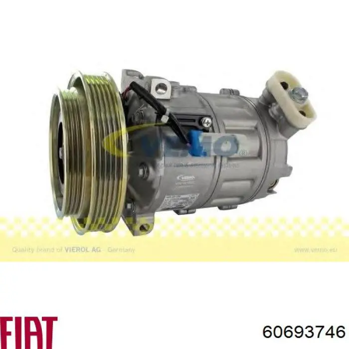 60693746 Fiat/Alfa/Lancia compresor de aire acondicionado