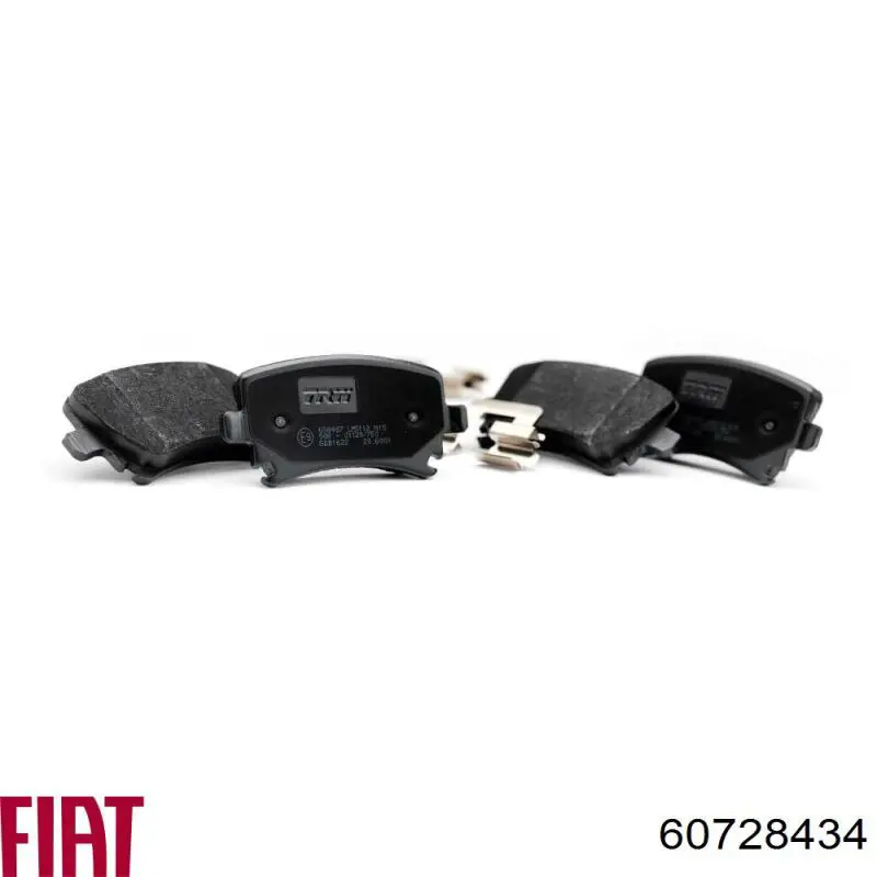 60728434 Fiat/Alfa/Lancia Pastillas delanteras