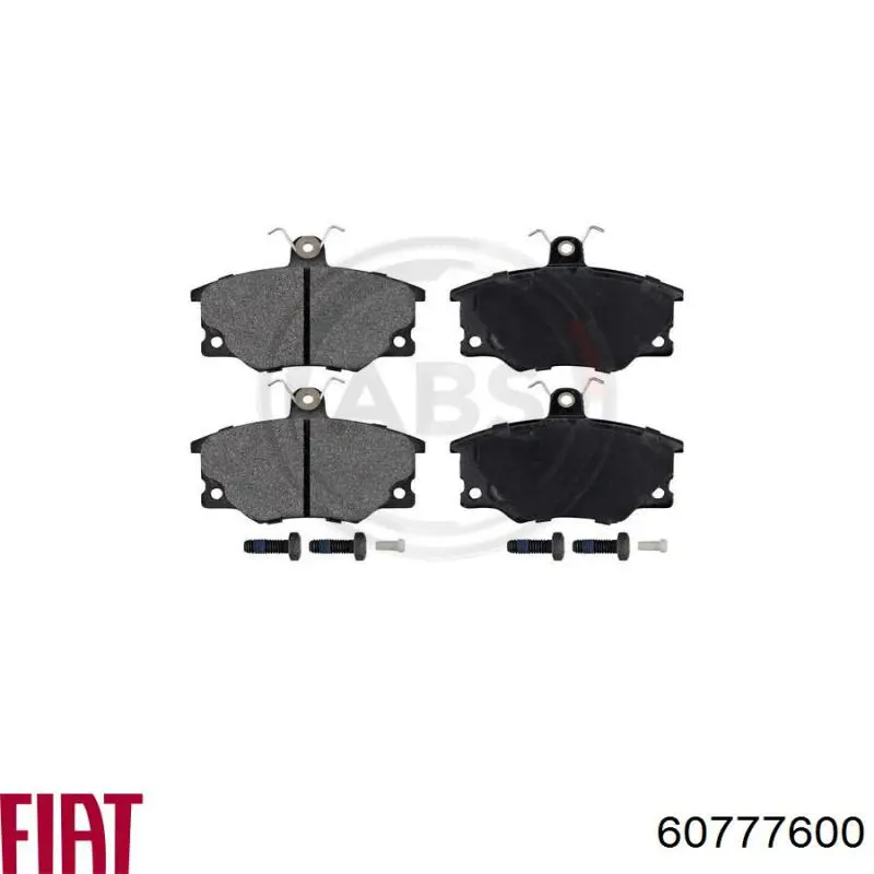 Pastillas de freno delanteras Fiat Tipo 160