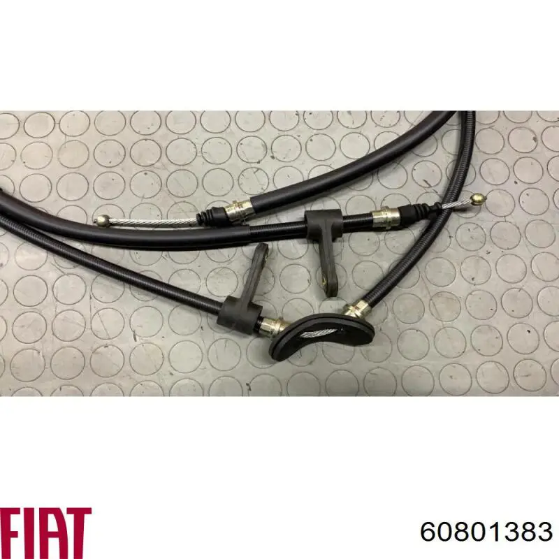 60801383 Fiat/Alfa/Lancia cable de freno de mano trasero derecho/izquierdo