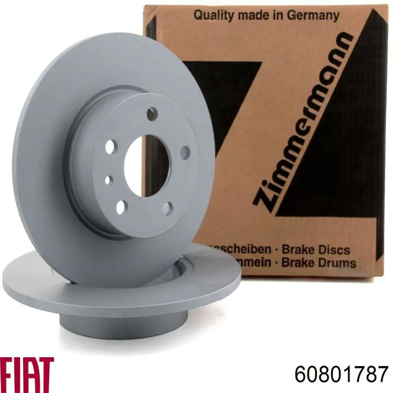 Disco de freno trasero Alfa Romeo 147 937