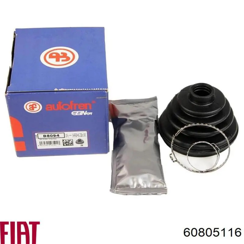 60805116 Fiat/Alfa/Lancia fuelle, árbol de transmisión delantero exterior