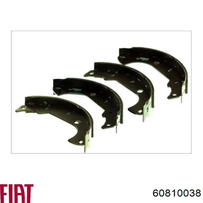 Zapatas de freno de tambor traseras Fiat/Alfa/Lancia 60810038 precio, desde 28,13 EUR