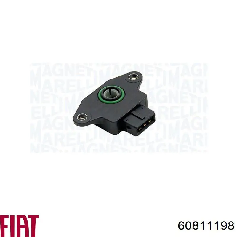 AF03553 Alfa E-Parts Sensor de posición del acelerador