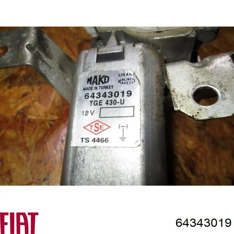 Motor del limpiaparabrisas trasero Fiat/Alfa/Lancia 64343019 precio, desde 31,94 EUR