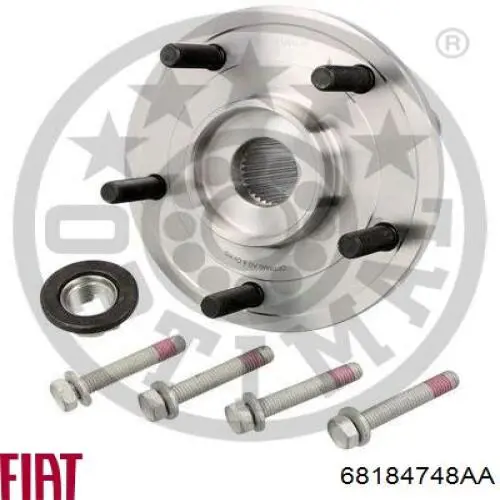 68184748AA Fiat/Alfa/Lancia cubo de rueda delantero