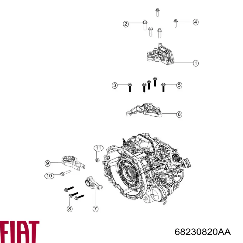 68230820AA Fiat/Alfa/Lancia