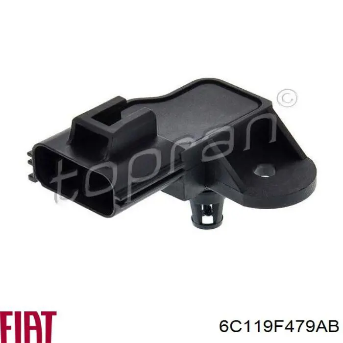 6C119F479AB Fiat/Alfa/Lancia sensor de presion del colector de admision