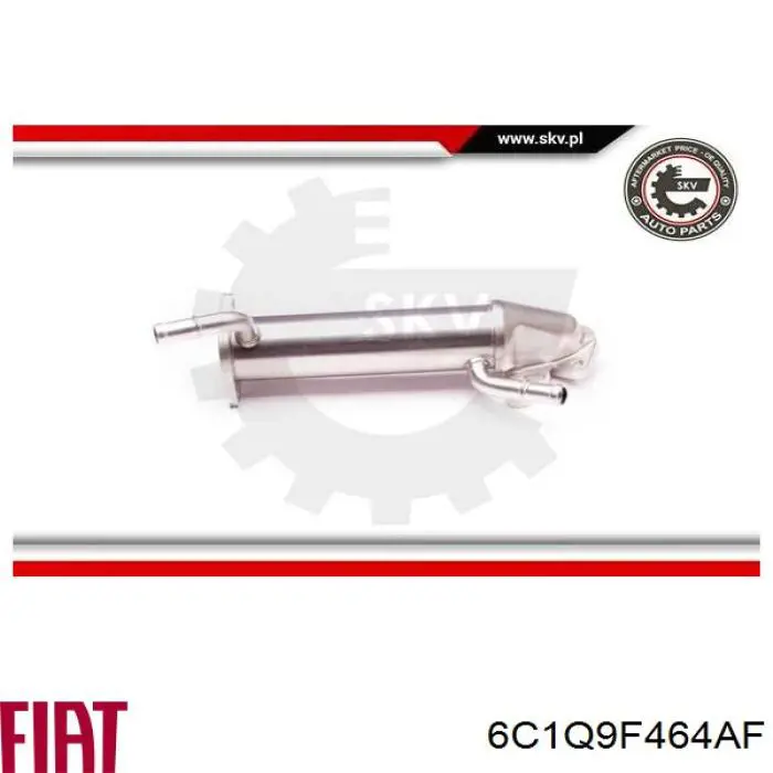 Enfriador de recirculación de gases de escape EGR Ford 1683527 precio, desde 47,92 EUR