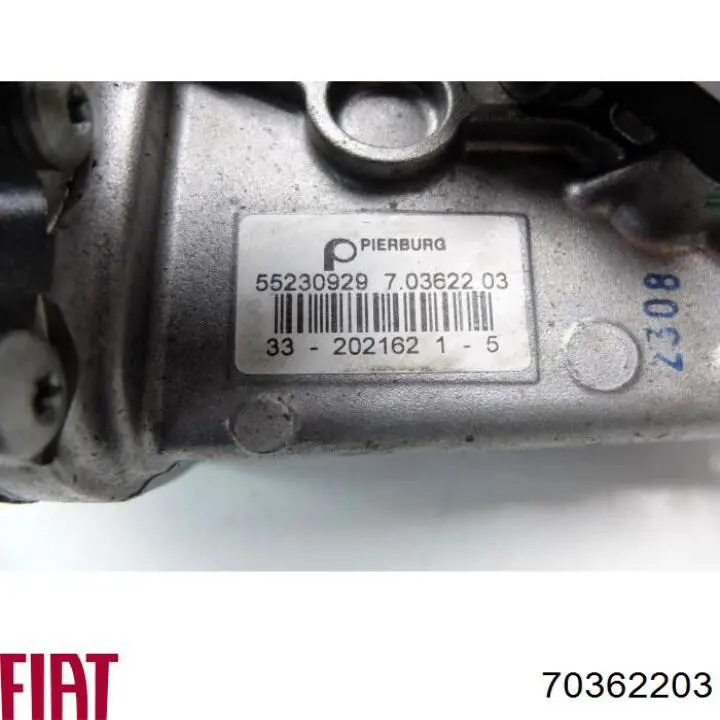 70362203 Fiat/Alfa/Lancia Enfriador de recirculación de gases de escape EGR