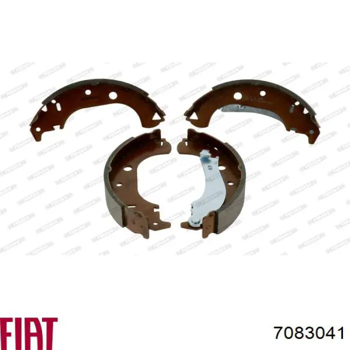 Zapatas de freno de tambor traseras Fiat/Alfa/Lancia 7083041 precio, desde 26,92 EUR