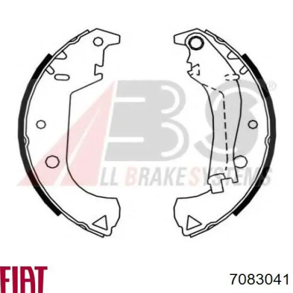 Comprar 7083041 Fiat/Alfa/Lancia Zapatas de freno