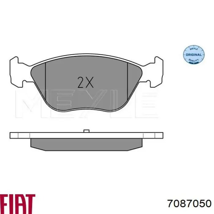 Pastillas de freno delanteras Alfa Romeo 156 932