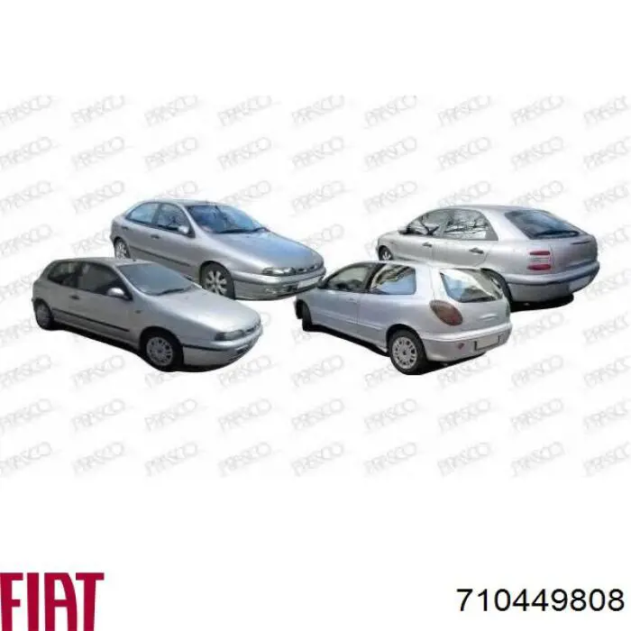 710449000 Fiat/Alfa/Lancia espejo retrovisor derecho