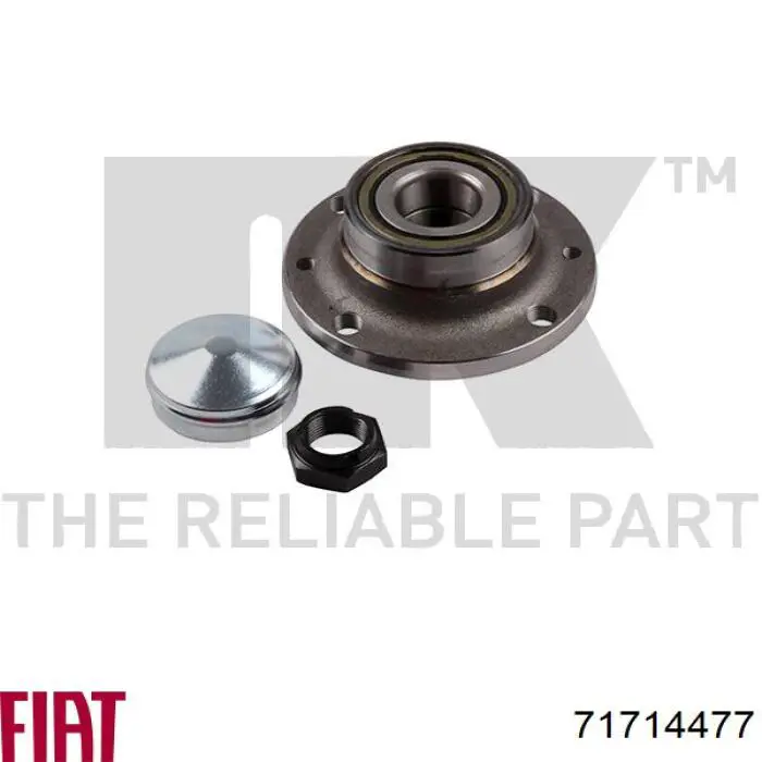 Comprar 71714477 Fiat/Alfa/Lancia Cubo de rueda, Eje trasero