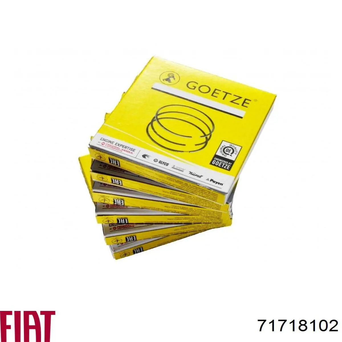 Comprar 120020005700 NE/NPR Juego de anillos de pistón, motor, STD