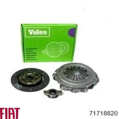 71728568 Fiat/Alfa/Lancia kit de embrague (3 partes)