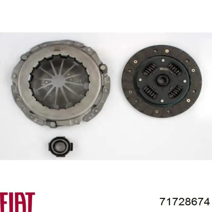 71728674 Fiat/Alfa/Lancia kit de embrague (3 partes)