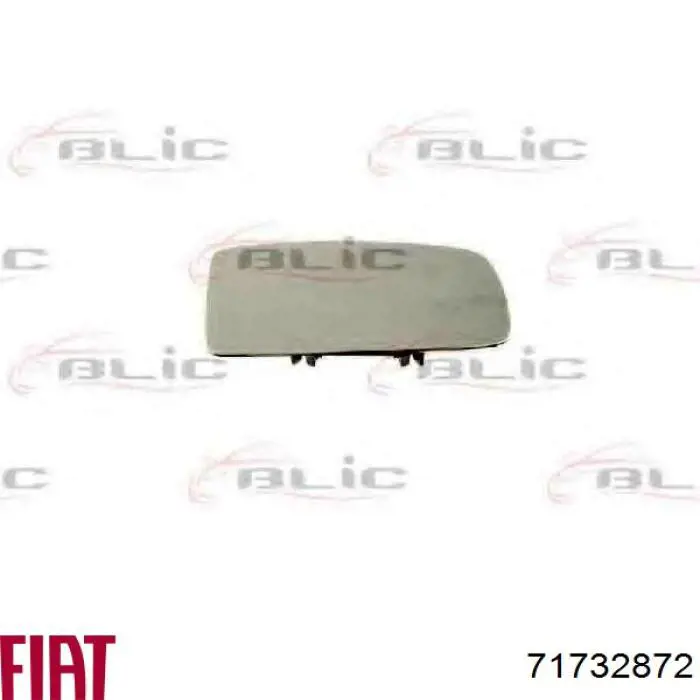 6102-02-1292912P 4max cristal de espejo retrovisor exterior derecho