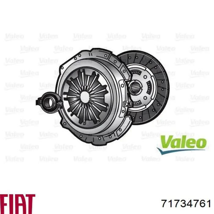Mecanismo de embrague Fiat/Alfa/Lancia 71734761 precio, desde 127,29 EUR
