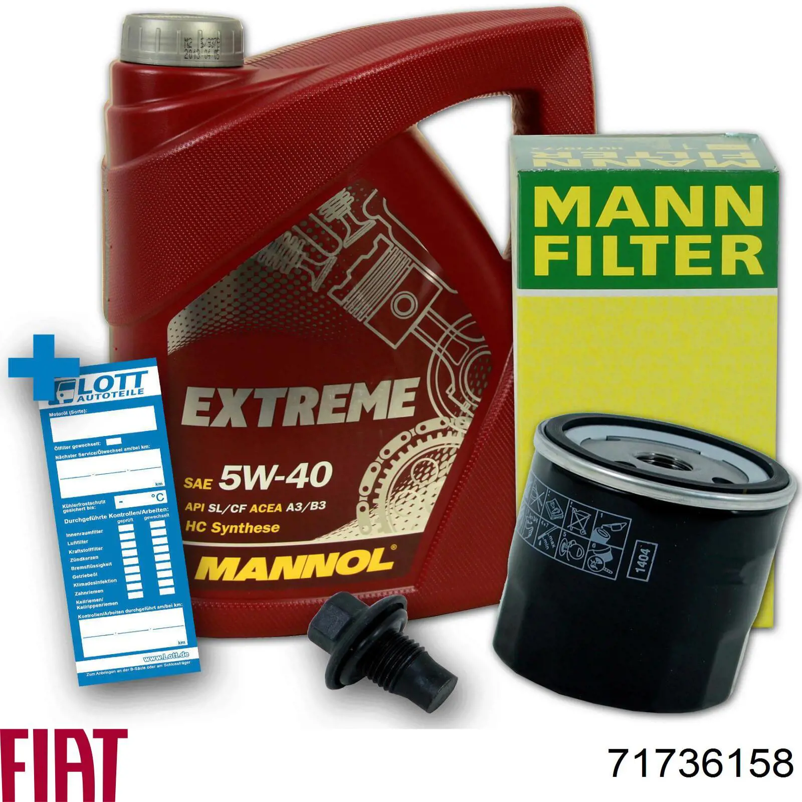 Filtro de aceite Fiat/Alfa/Lancia 71736158 precio, desde 5,12 EUR