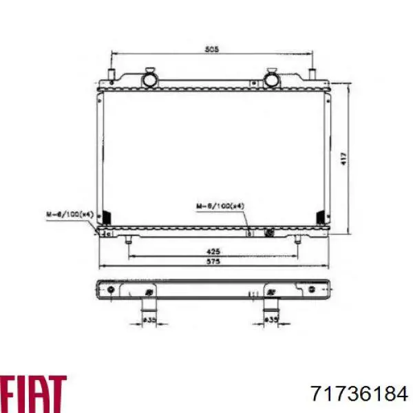 71736184 Fiat/Alfa/Lancia