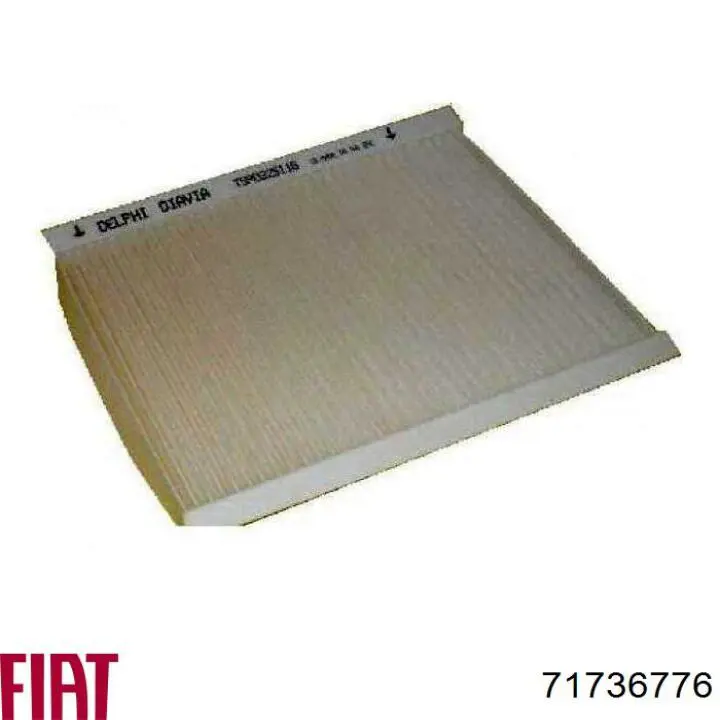 Comprar 71736776 Fiat/Alfa/Lancia Filtro de aire del habitáculo