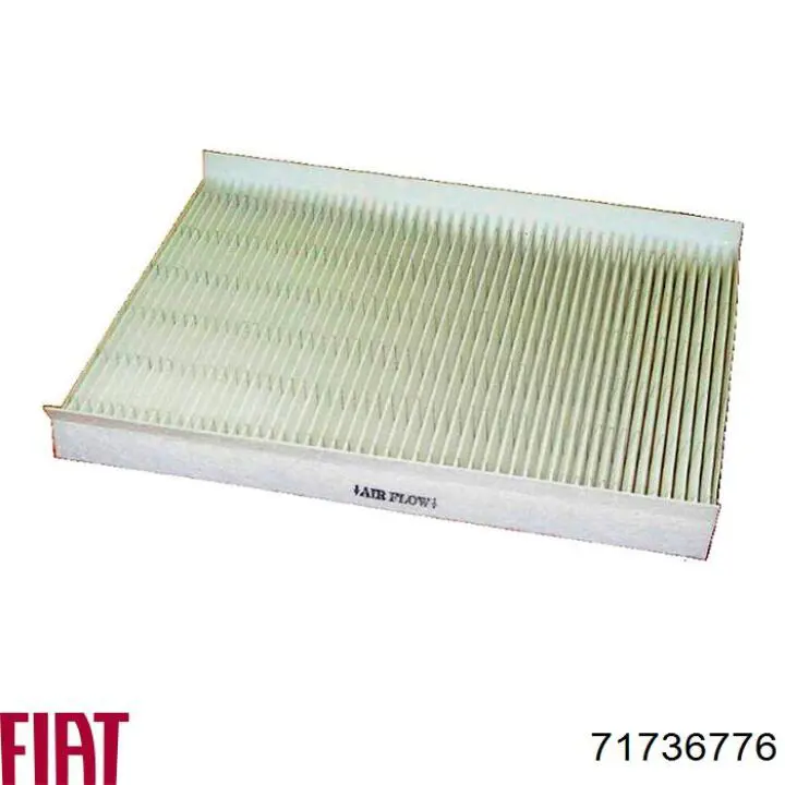 Filtro de habitáculo 71736776 Fiat/Alfa/Lancia