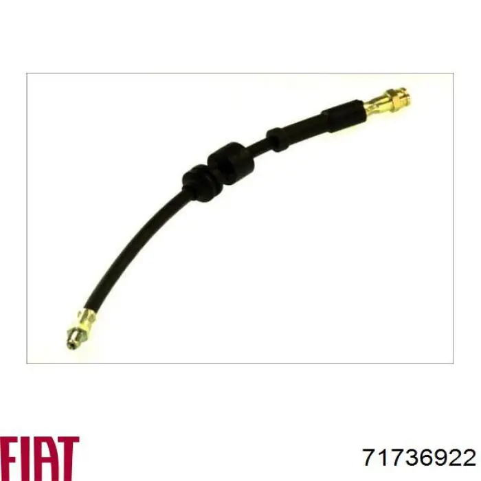 32.969 Quick Brake tubo flexible de frenos delantero izquierdo