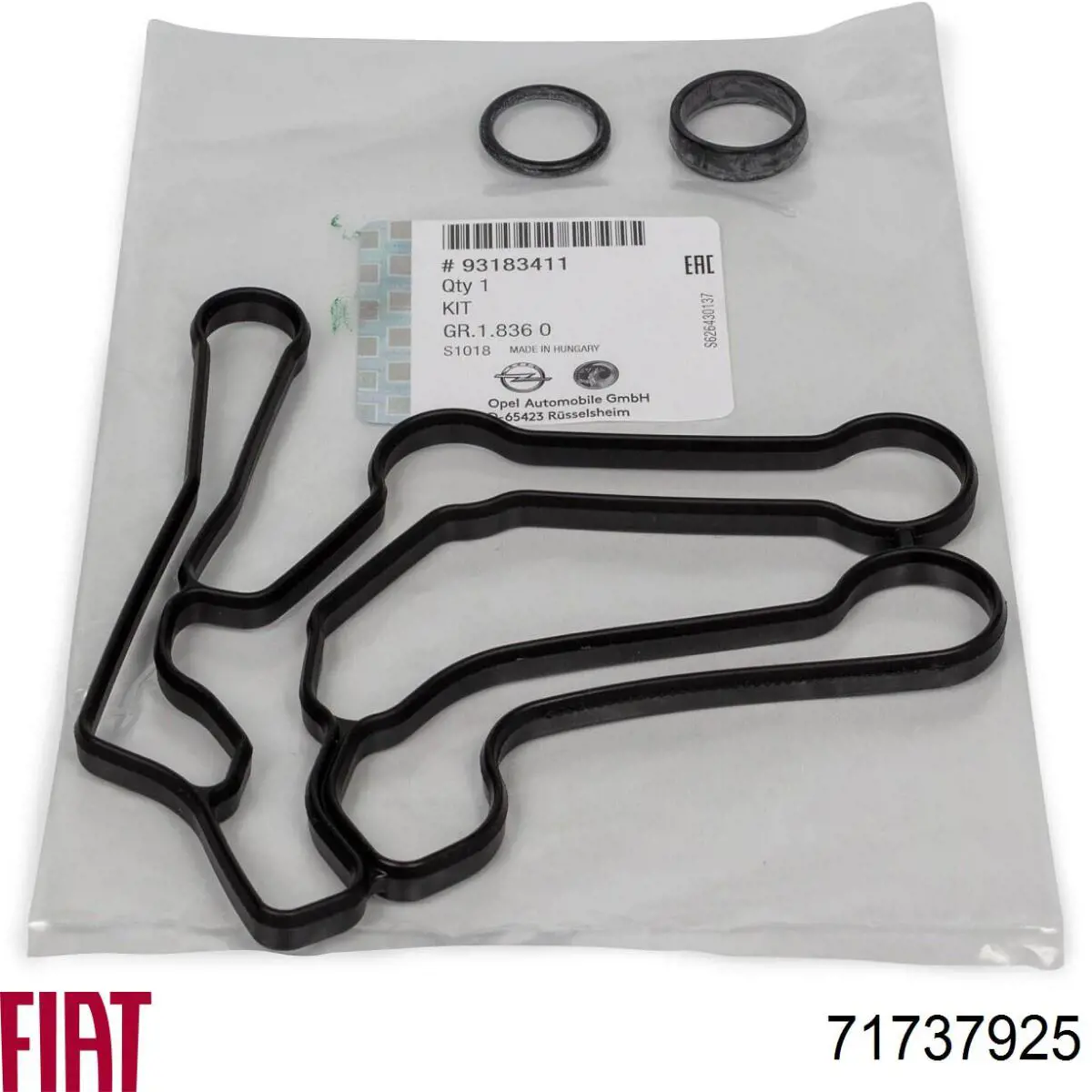 Comprar 71737925 Fiat/Alfa/Lancia Junta de radiador de aceite