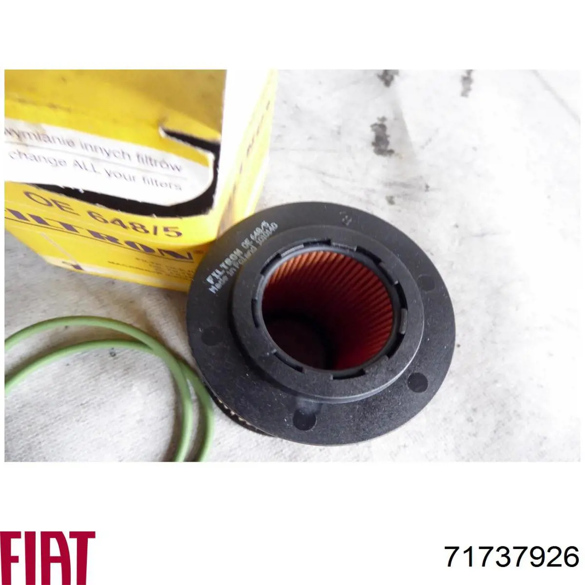 Filtro de aceite motor Fiat/Alfa/Lancia 71737926