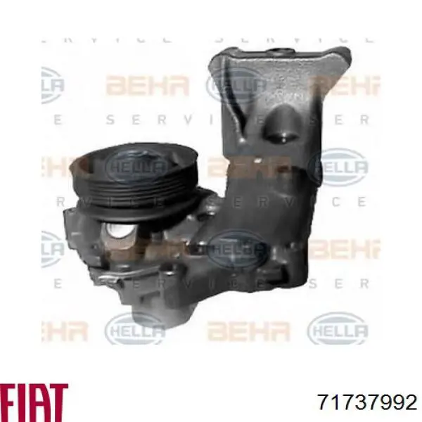 Bomba de agua 71737992 Fiat/Alfa/Lancia
